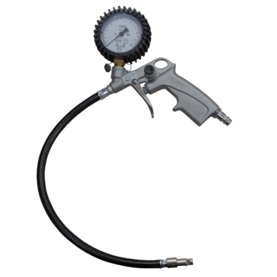 Pistolet do pompowania z manometrem