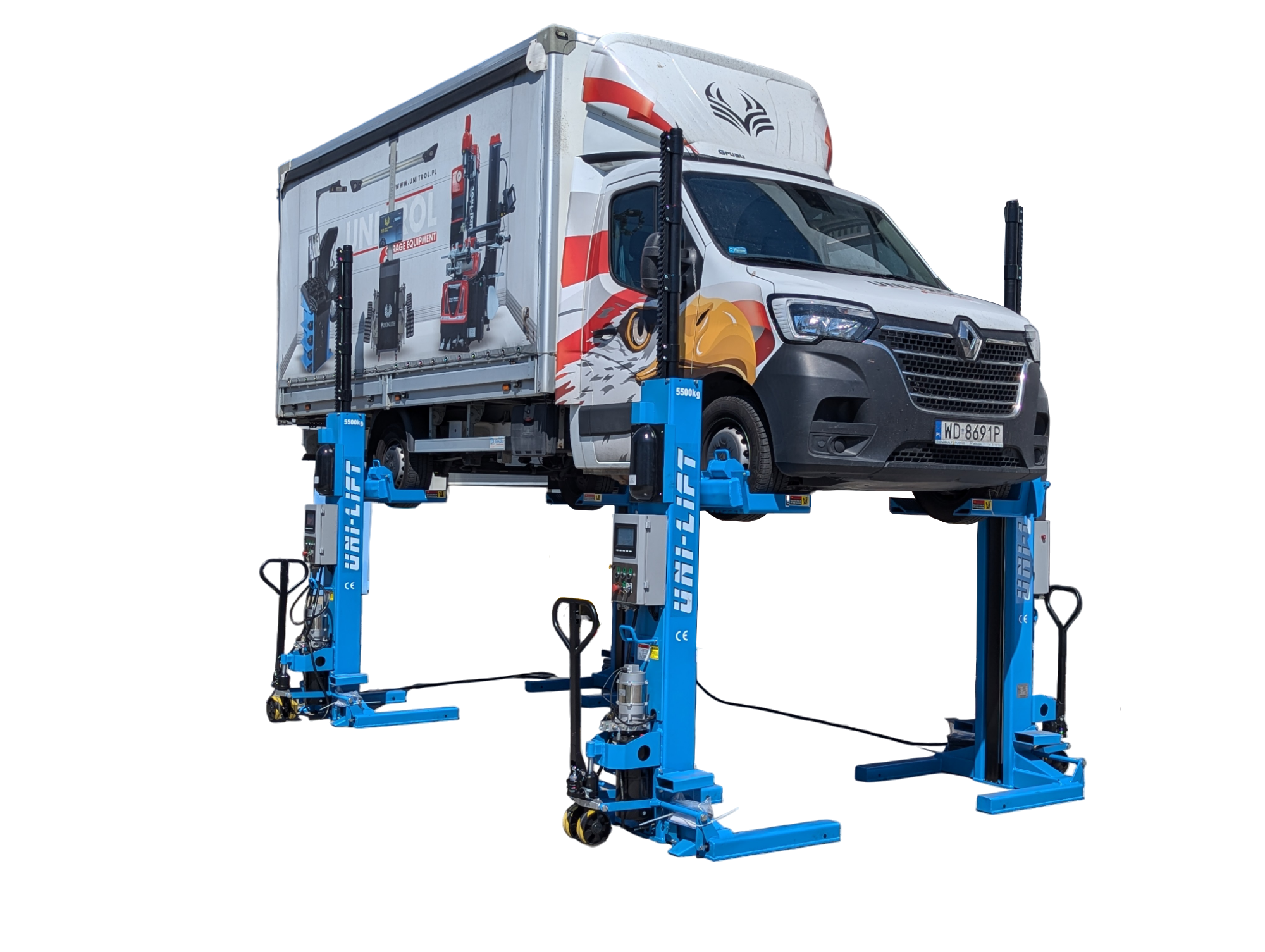 UNI-LIFT TYTAN 55 Mobile column lift | Uni-Trol