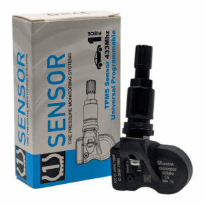 Uniwersalny czujnik TPMS 1SENSOR z zaworem czarnym