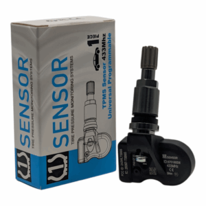 Uniwersalny czujnik TPMS 1SENSOR z zaworem tytan